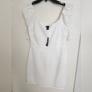 New With Tag white eyelet dress in size Medium